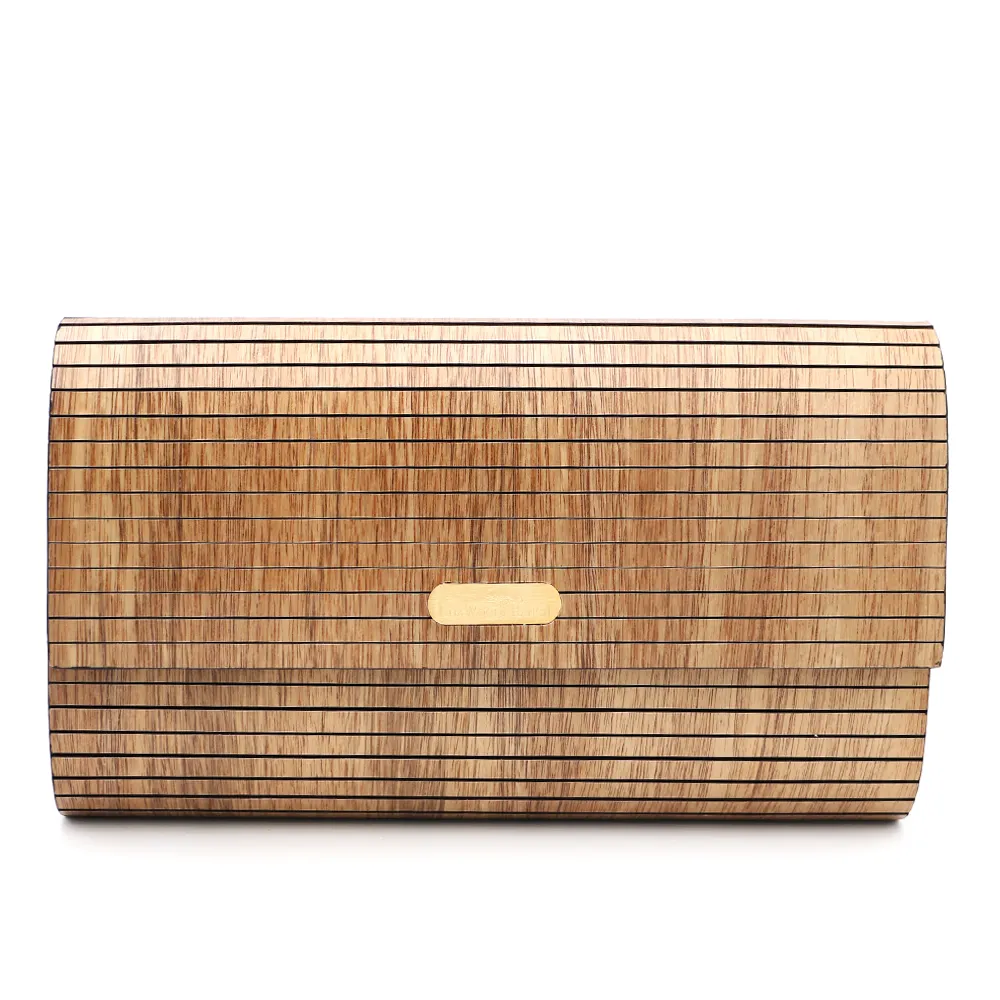 Acacia Wood Crossbody