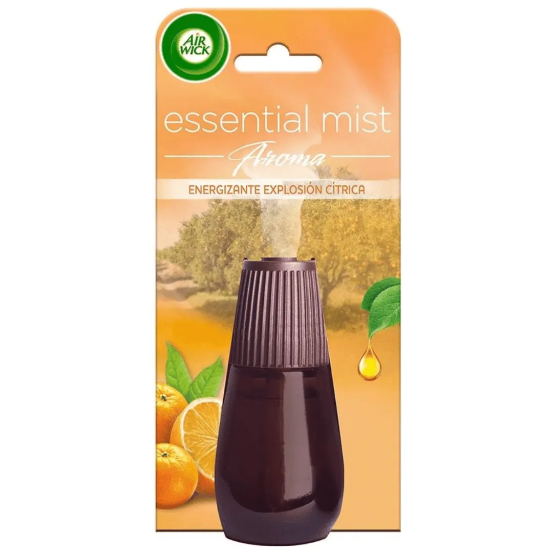 Air Wick Recharge Brume Essentielle  - Fleur d'Oranger & Citron Vert - 15 ml