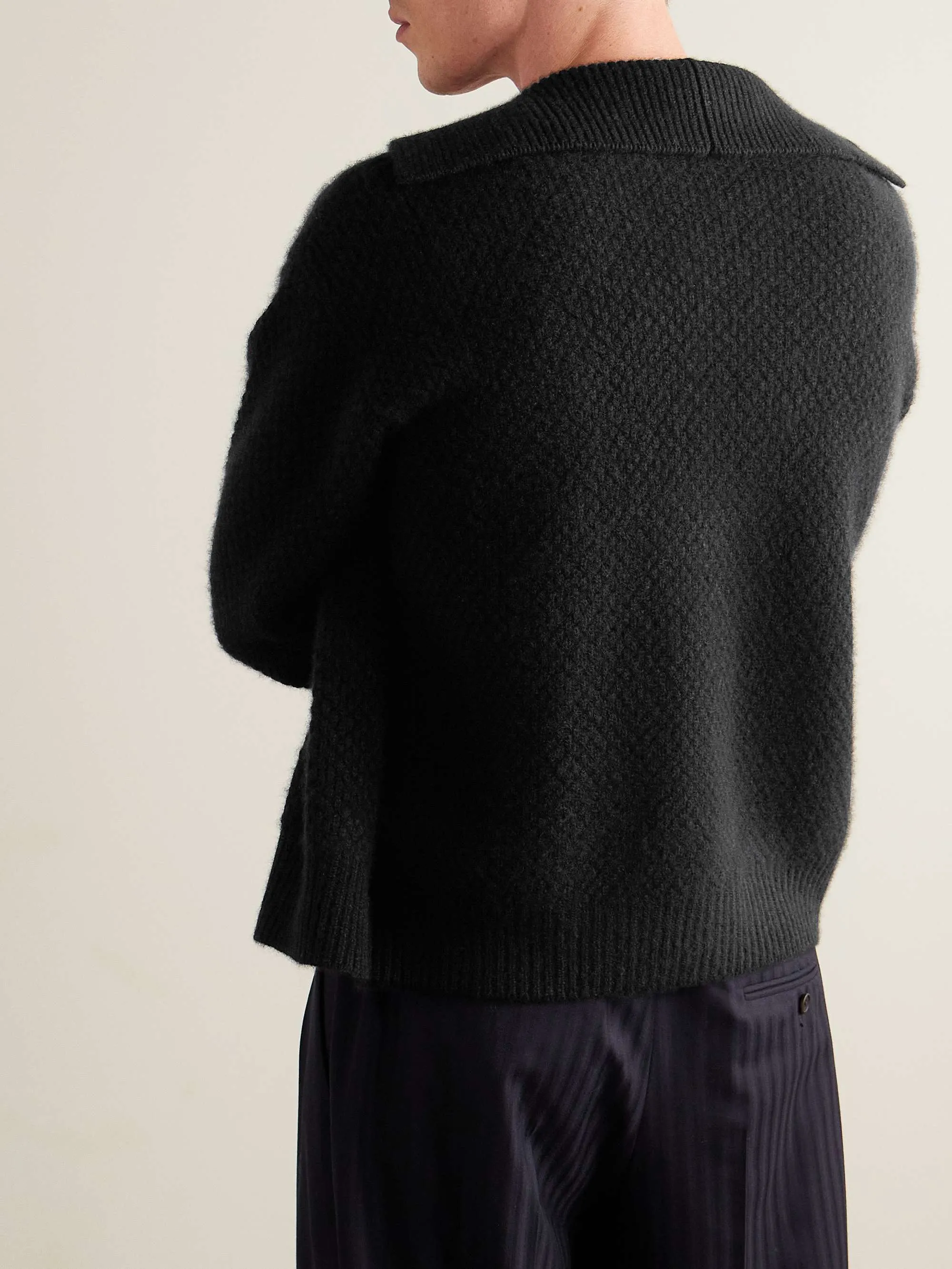 AURALEE  |Unisex Cashmere Plain Cardigans