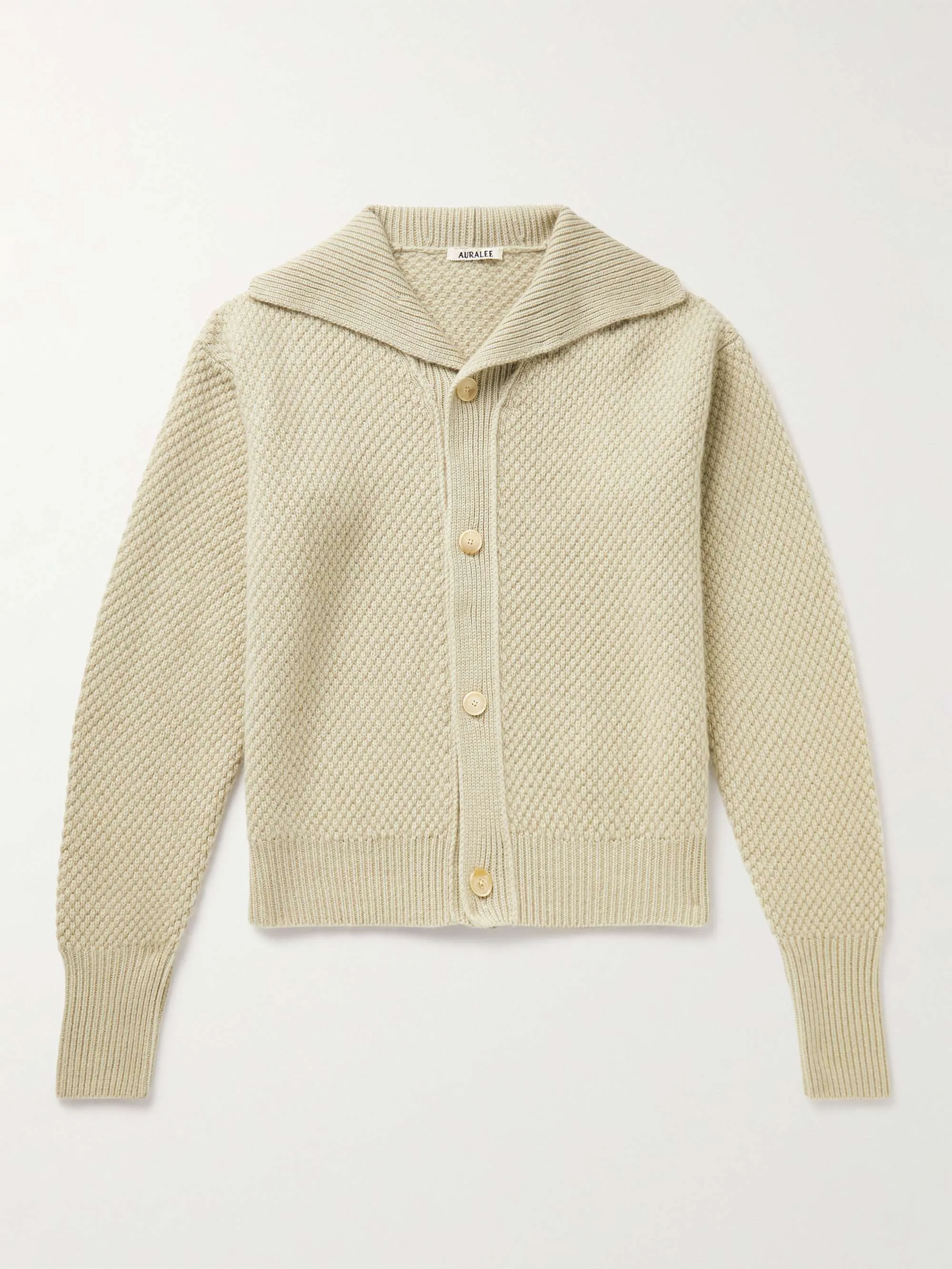 AURALEE  |Unisex Cashmere Plain Cardigans