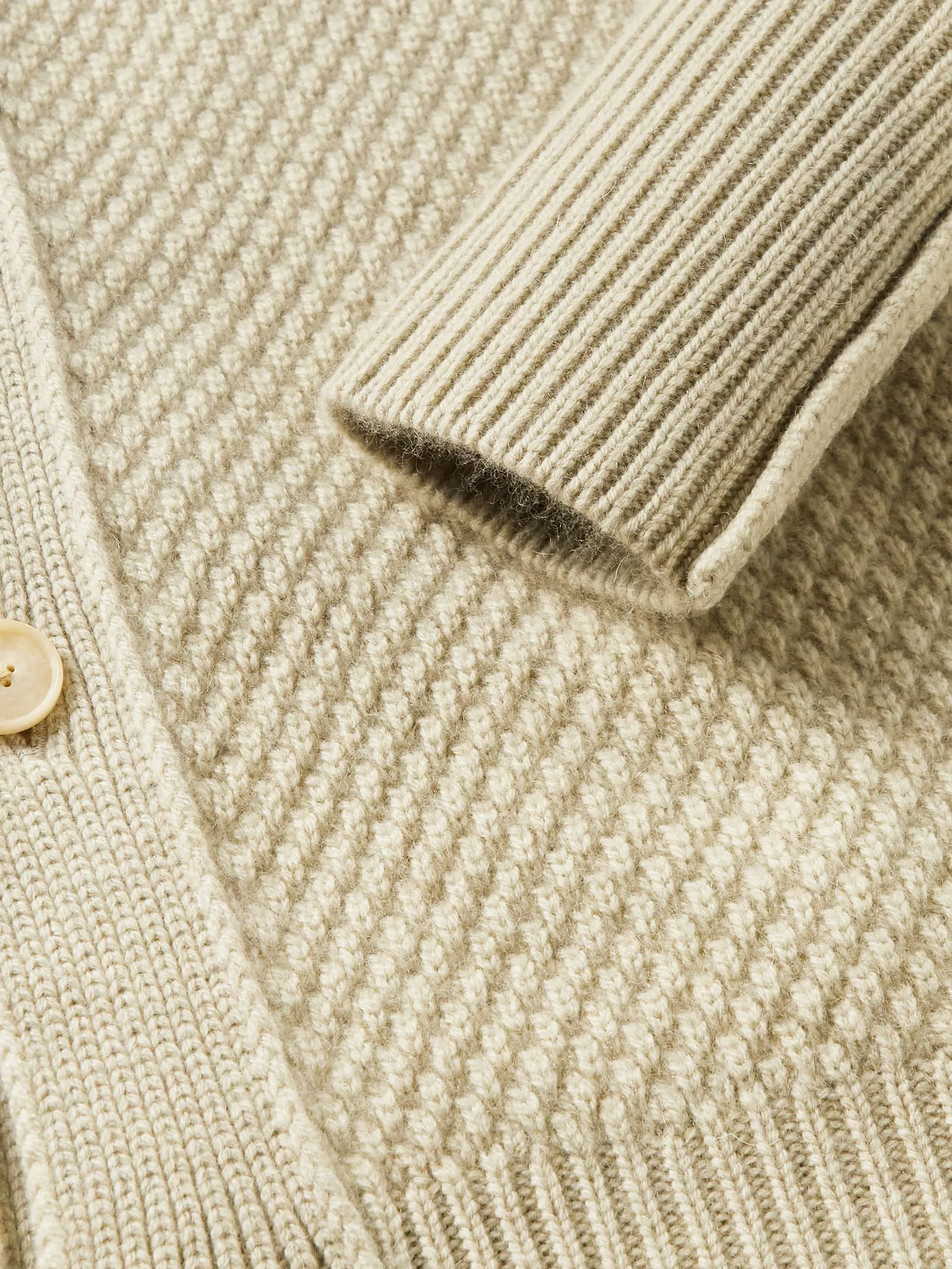 AURALEE  |Unisex Cashmere Plain Cardigans