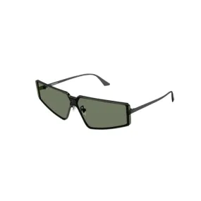 Balenciaga Sunglass Unisex Ruthenium Green BB0192S-002