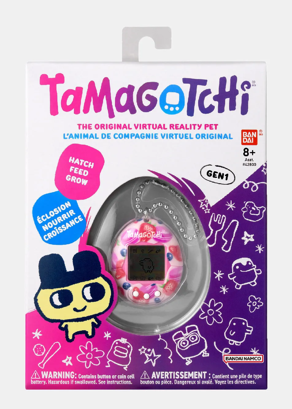 Bandai Unisex Pink Tamagotchi Original Berry Delicious