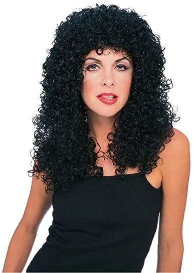 Black Curly Wig Style 50746