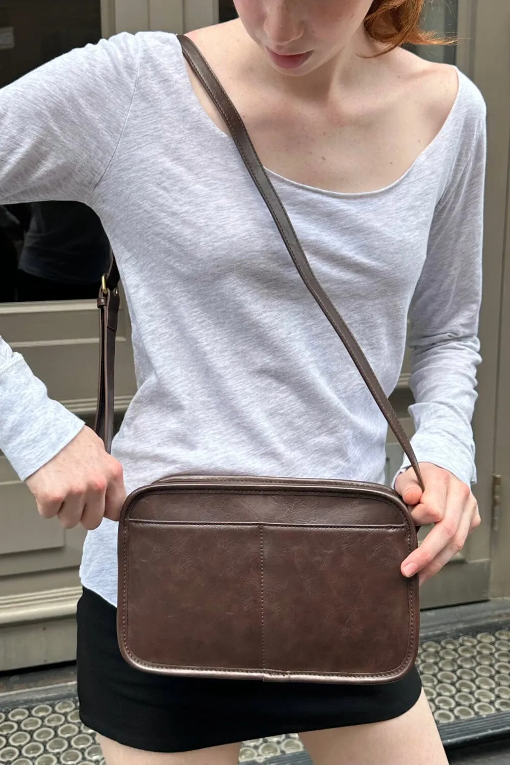 Brown Shoulder Bag