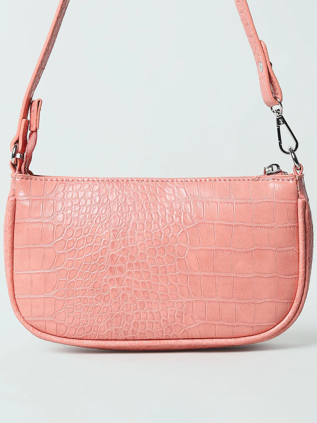 Buy Pink Textured Small Shoulder Bag for Women | ONLY | 226978502