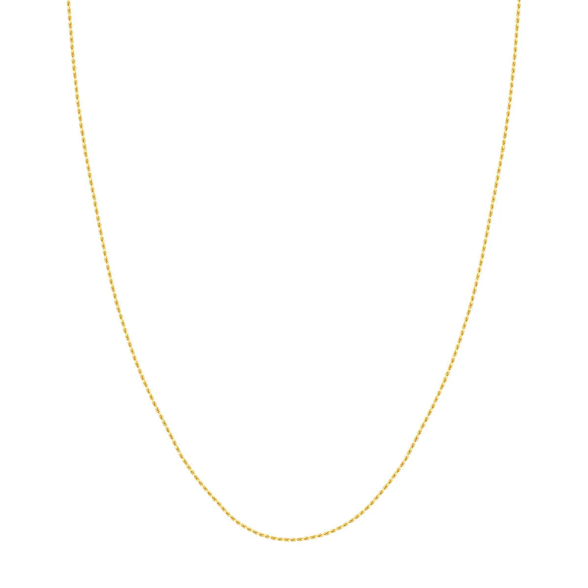 CARLEY ROPE CHAIN NECKLACE - UNISEX - 22