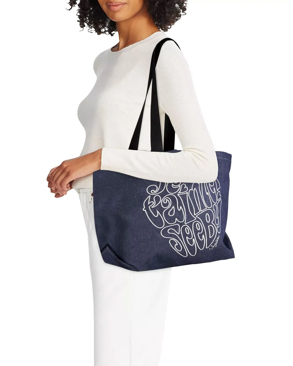 Denim Tote Bag