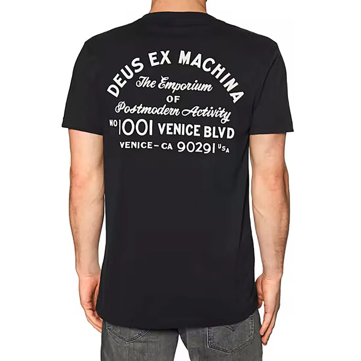 Deus Ex Machina  |Crew Neck Unisex Street Style Plain Cotton Short Sleeves