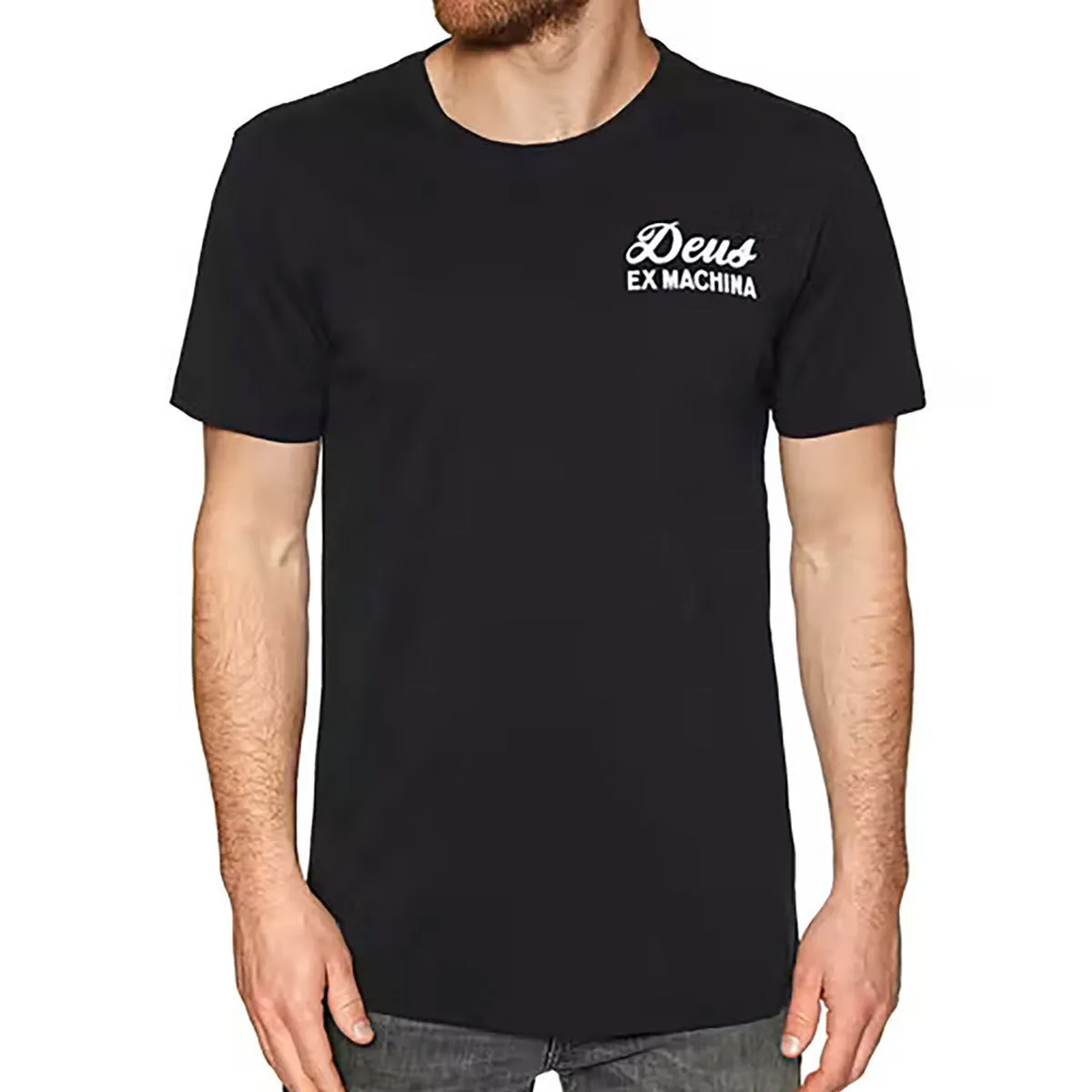 Deus Ex Machina  |Crew Neck Unisex Street Style Plain Cotton Short Sleeves