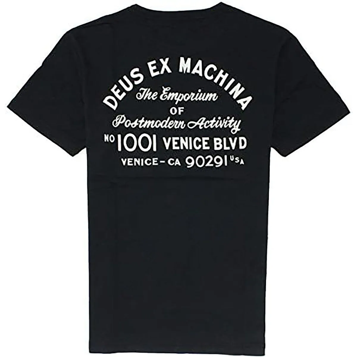 Deus Ex Machina  |Crew Neck Unisex Street Style Plain Cotton Short Sleeves