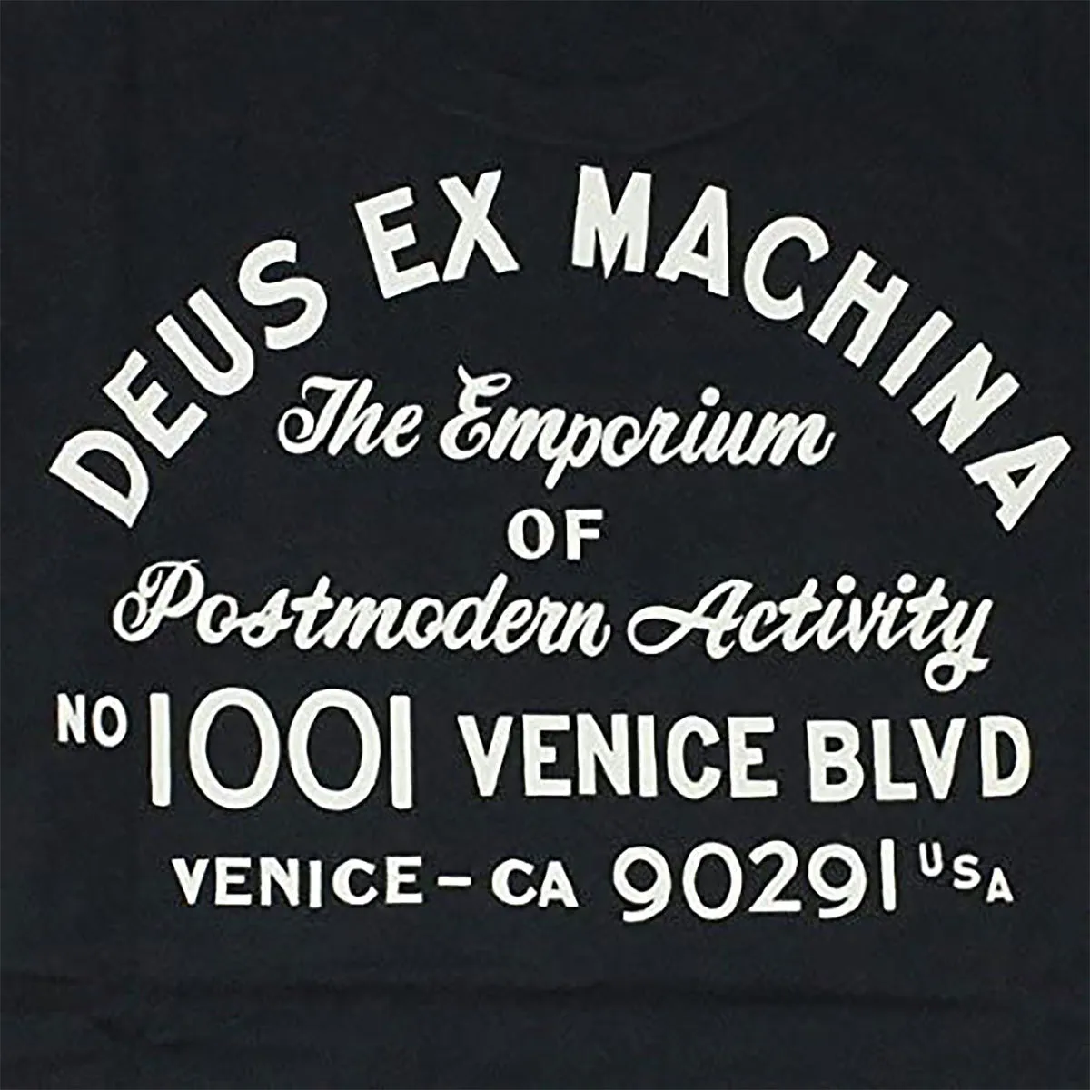 Deus Ex Machina  |Crew Neck Unisex Street Style Plain Cotton Short Sleeves