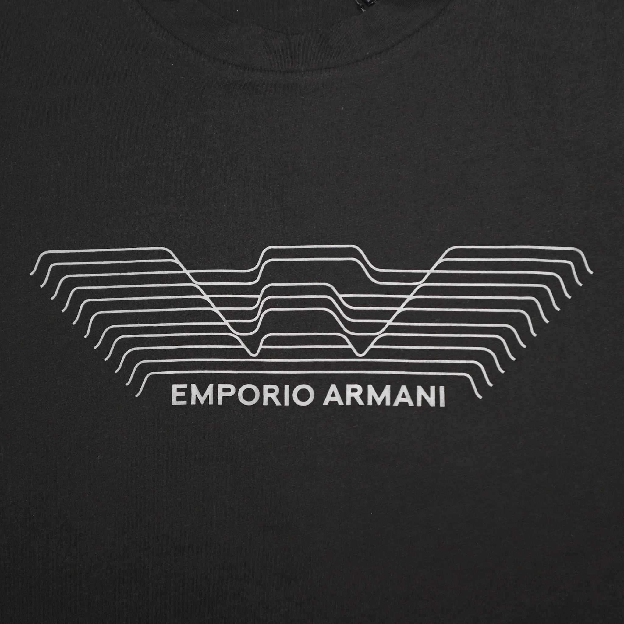 EMPORIO ARMANI  |Crew Neck Unisex Collaboration Plain Cotton Short Sleeves