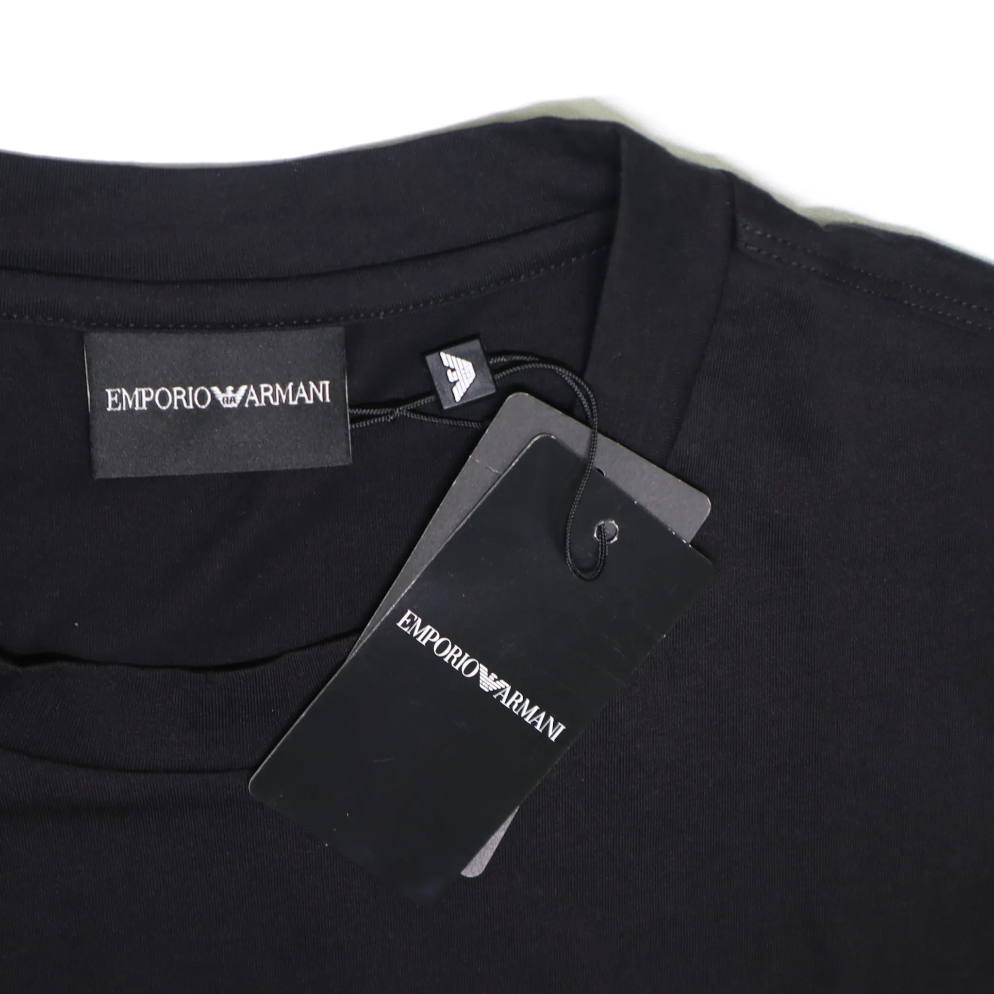 EMPORIO ARMANI  |Crew Neck Unisex Collaboration Plain Cotton Short Sleeves