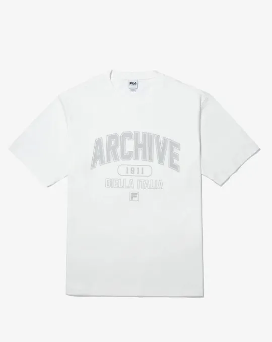 FILA  |Unisex Cotton T-Shirts