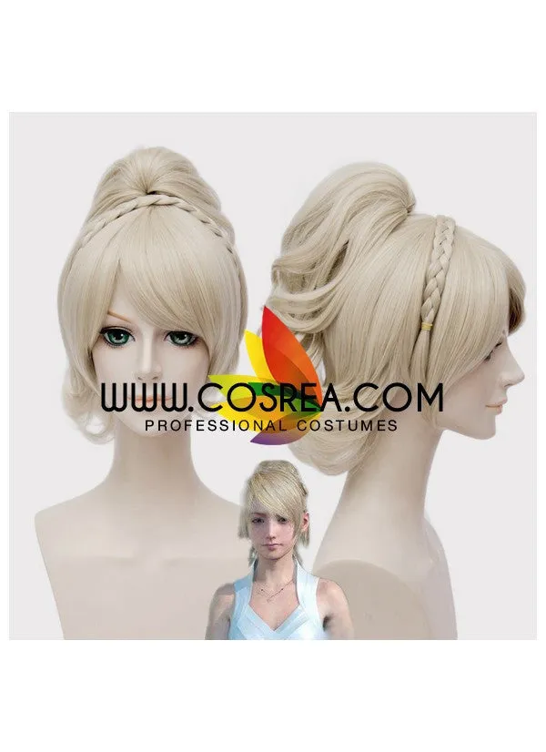 Final Fantasy XV FF15 Lunafreya Cosplay Wig