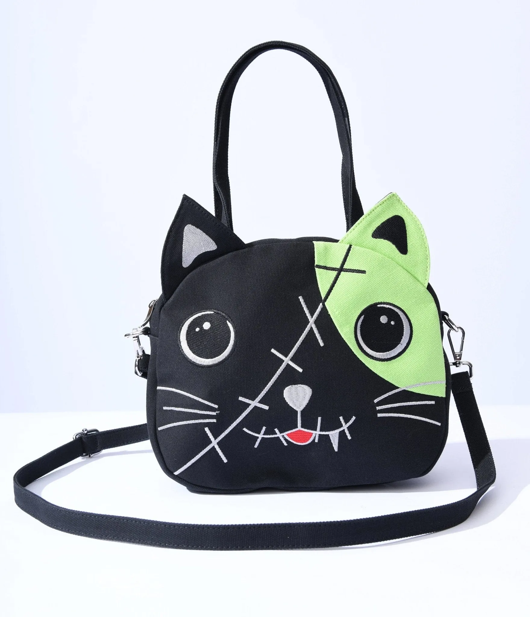 Frankenkitty Crossbody Handbag