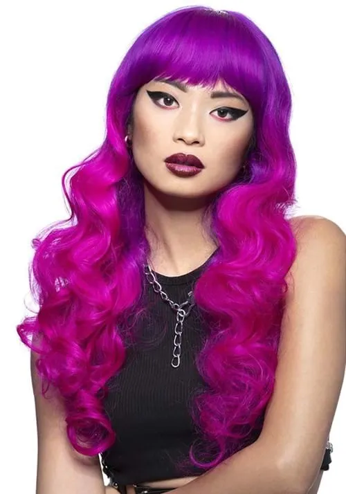 Fuchsia Manic Panic Passion Siren Wig