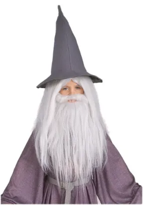 Gandalf Beard and Wig Kids Set