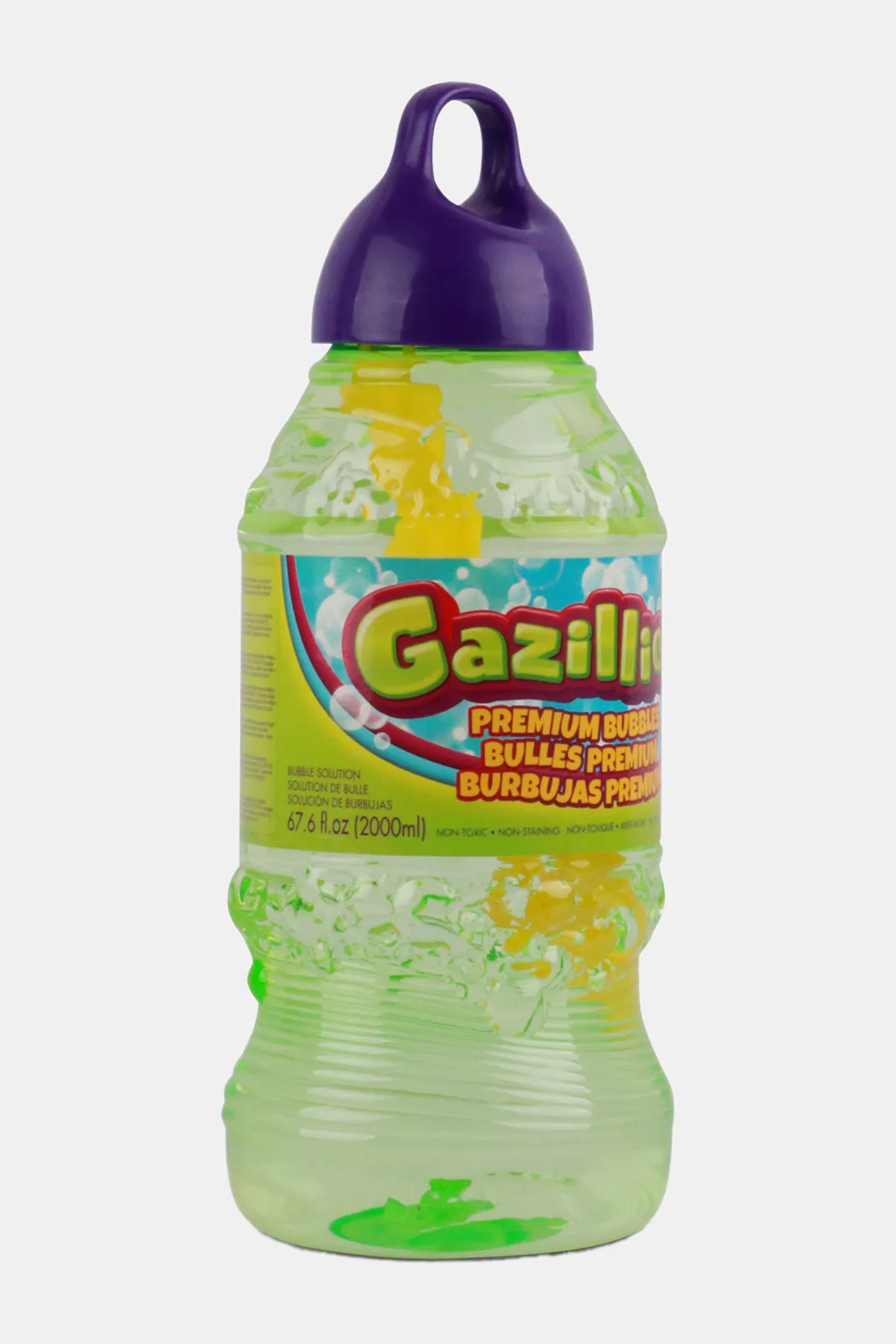 Gazillion Unisex Green Bubbles With Wand (2 Ltr)