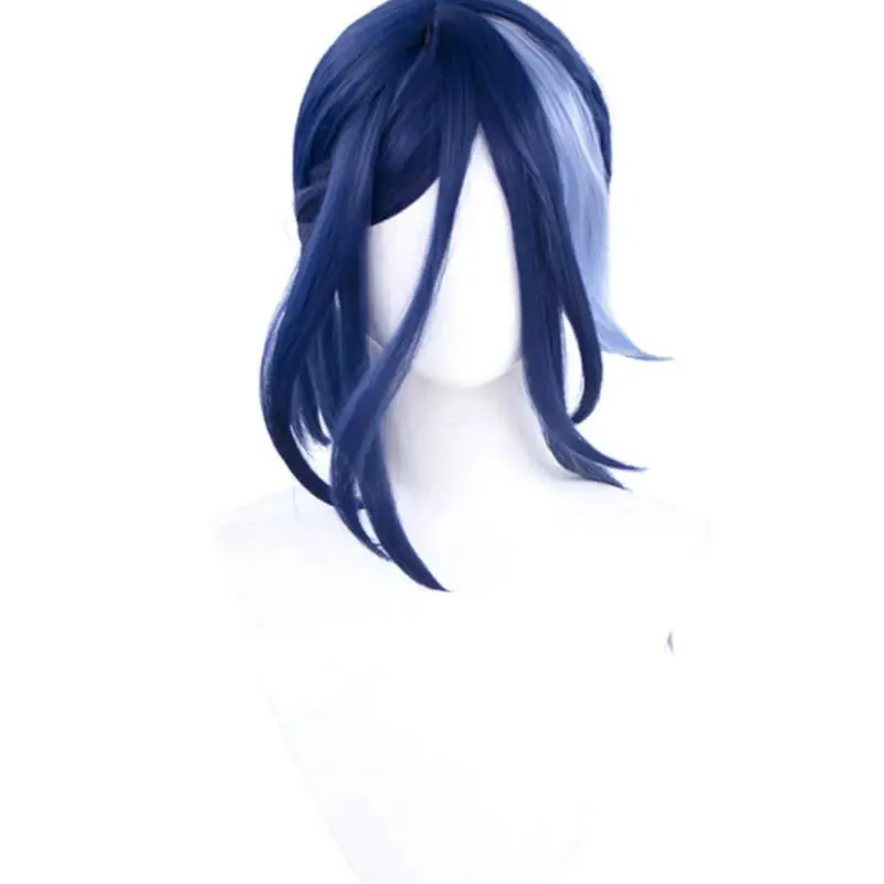 Genshin Impact Fontaine Clorinde Wig Long Dark Blue Hair Cosplay ON1475