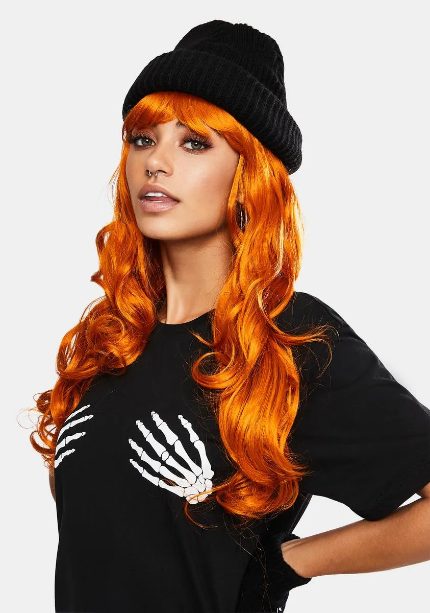 Ginger Misfit Wavy Wig-