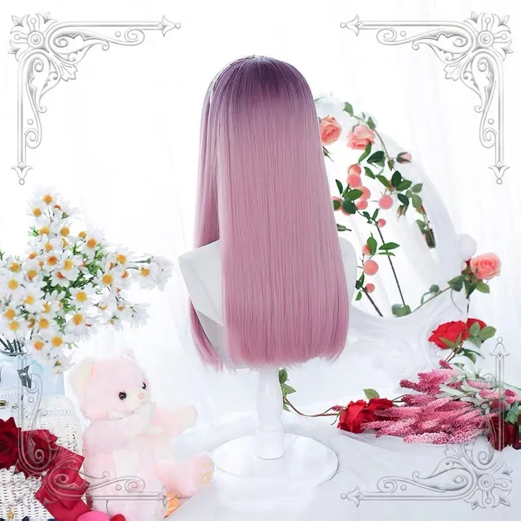 HARAJUKU LOLITA [NEBULA] SOFT TEMPLE LONG STRAIGHT WIG BY60034