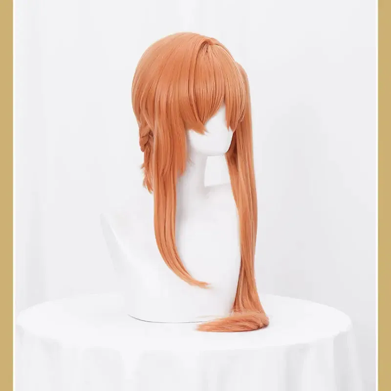 Honkai Star Rail Guinaifen Orange Side Ponytail Wig ON1187