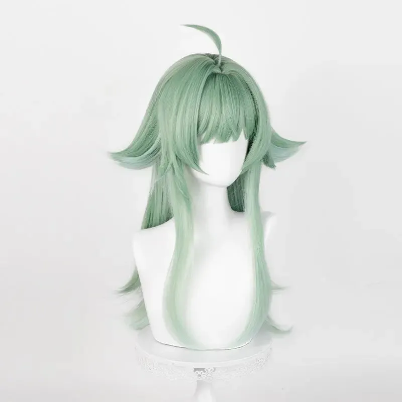 Honkai Star Rail Huohuo Green Cosplay Wig ON1306