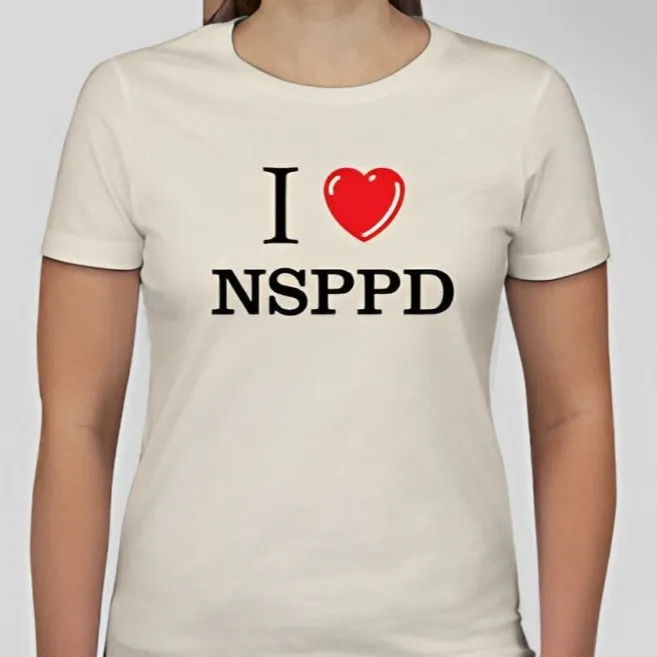 I Love NSPPD Unisex T-shirt Inspired by NSPPD Morning Prayers