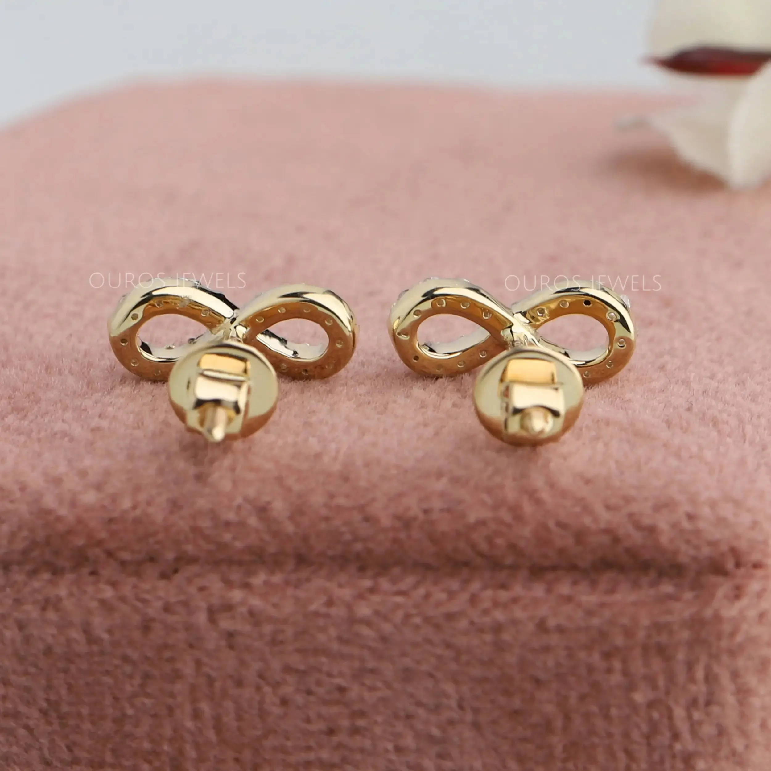 Infinity Stud Earrings For Women