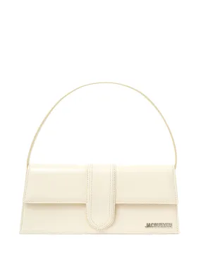 Jacquemus Leather Long Shoulder Bag 'Ivory'