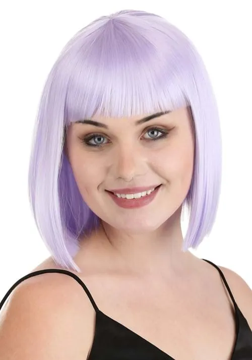 Light Purple Bob Wig