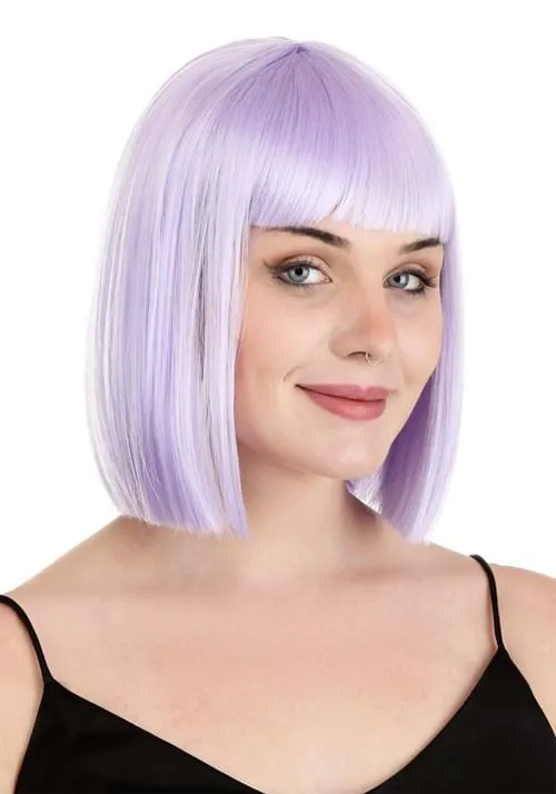 Light Purple Bob Wig