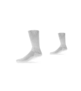 lightfeet diabetic crew socks - 1 pair