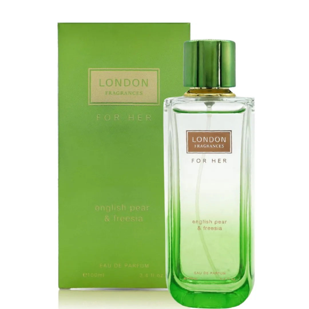 London Fragrances english Pear & freesia Eau de Parfum 100 Ml