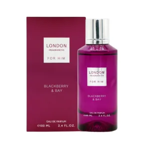 London Fragrances Pour Homme Blackberry & Bay  Eau de Parfum 100 Ml