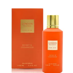 London Fragrances Whisky & Cedarwood Homme Eau de Parfum 100 ml