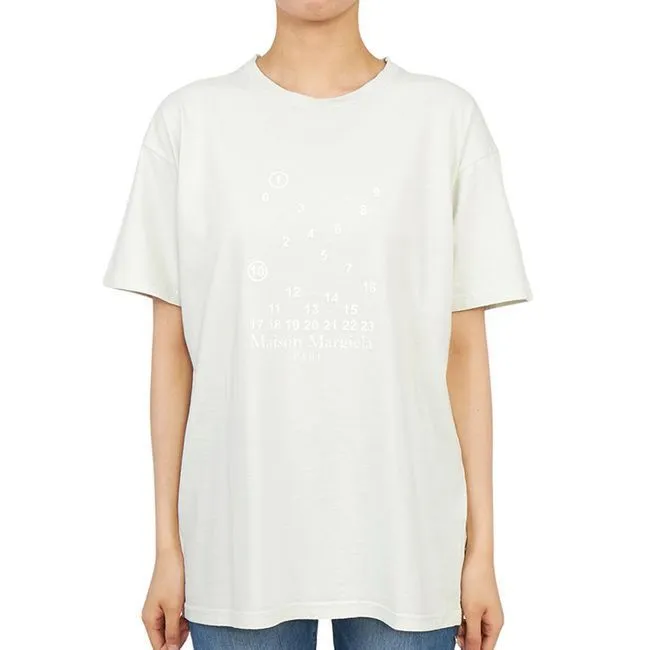 Maison Margiela  |Unisex Street Style Plain Cotton Short Sleeves Logo