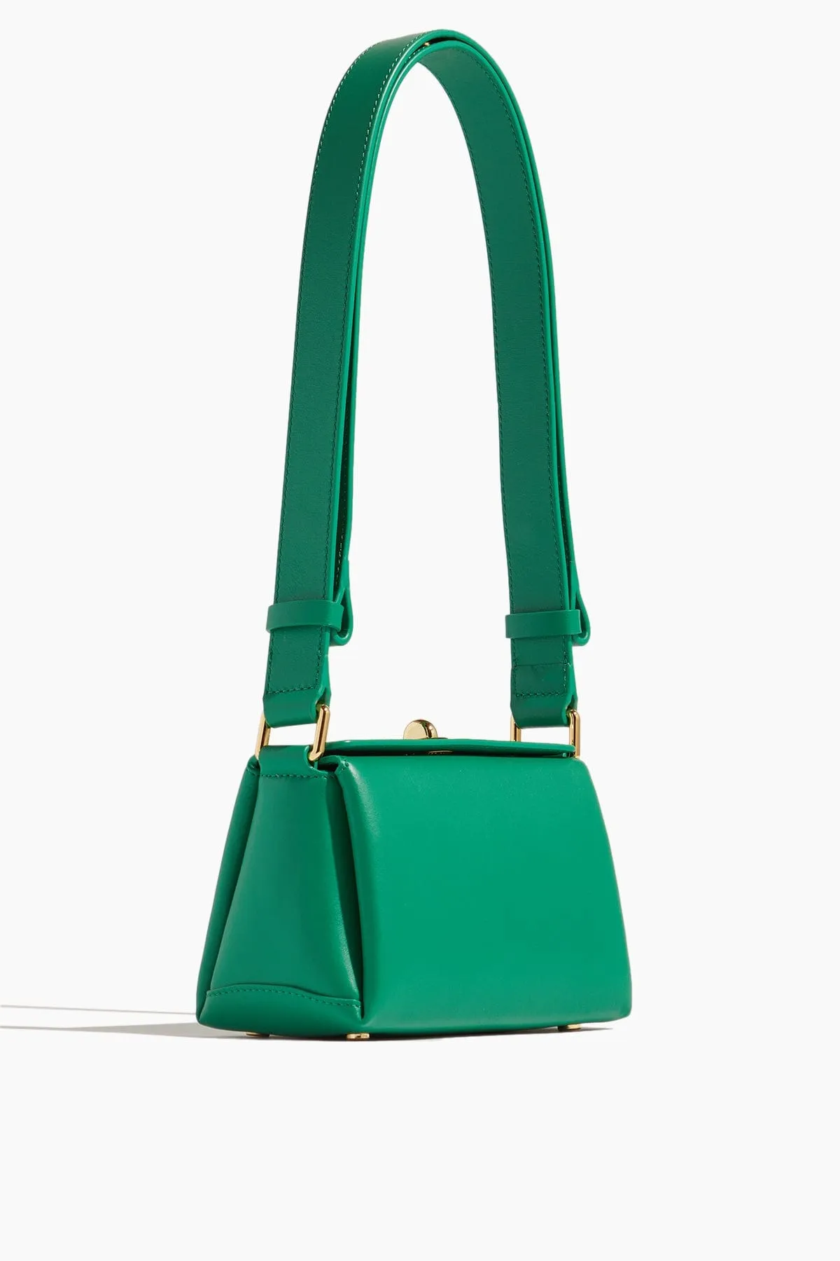 Mini Shoulder Bag in Emerald