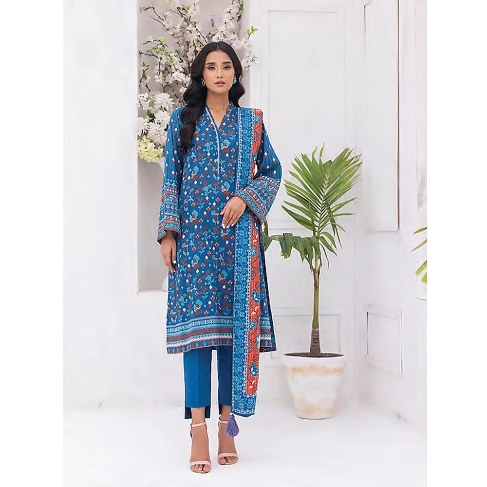 Mirha Printed Lawn Unstitched 3Pcs Suit - MP-0021