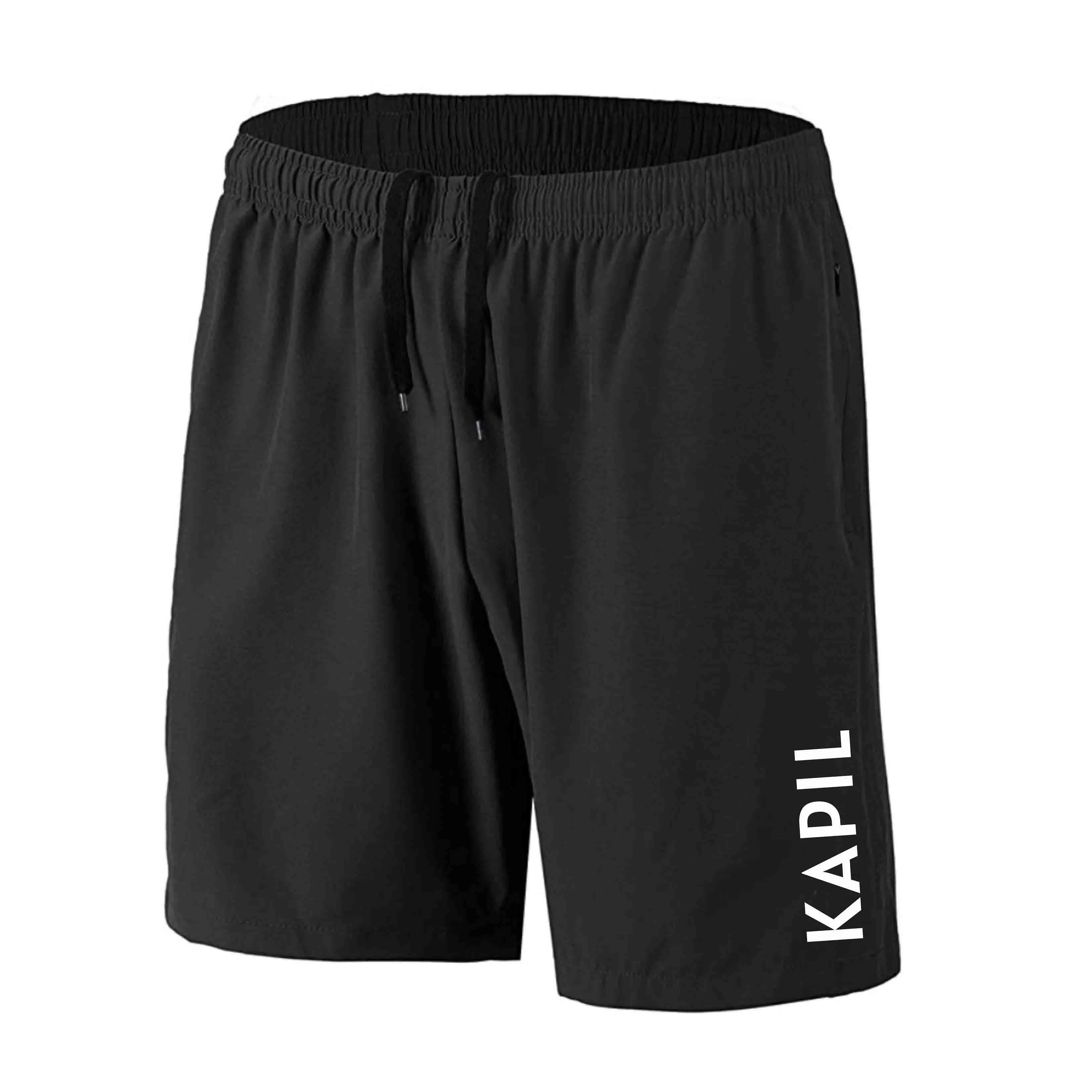 Nutcase Customised Sports Shorts for Men Add Your Name Black