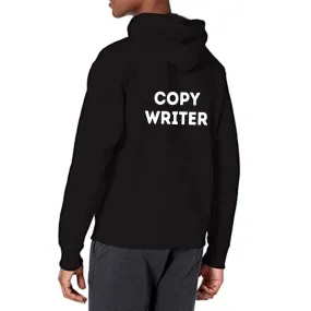 Nutcase Unisex Hoodies For Men - Copy Writer