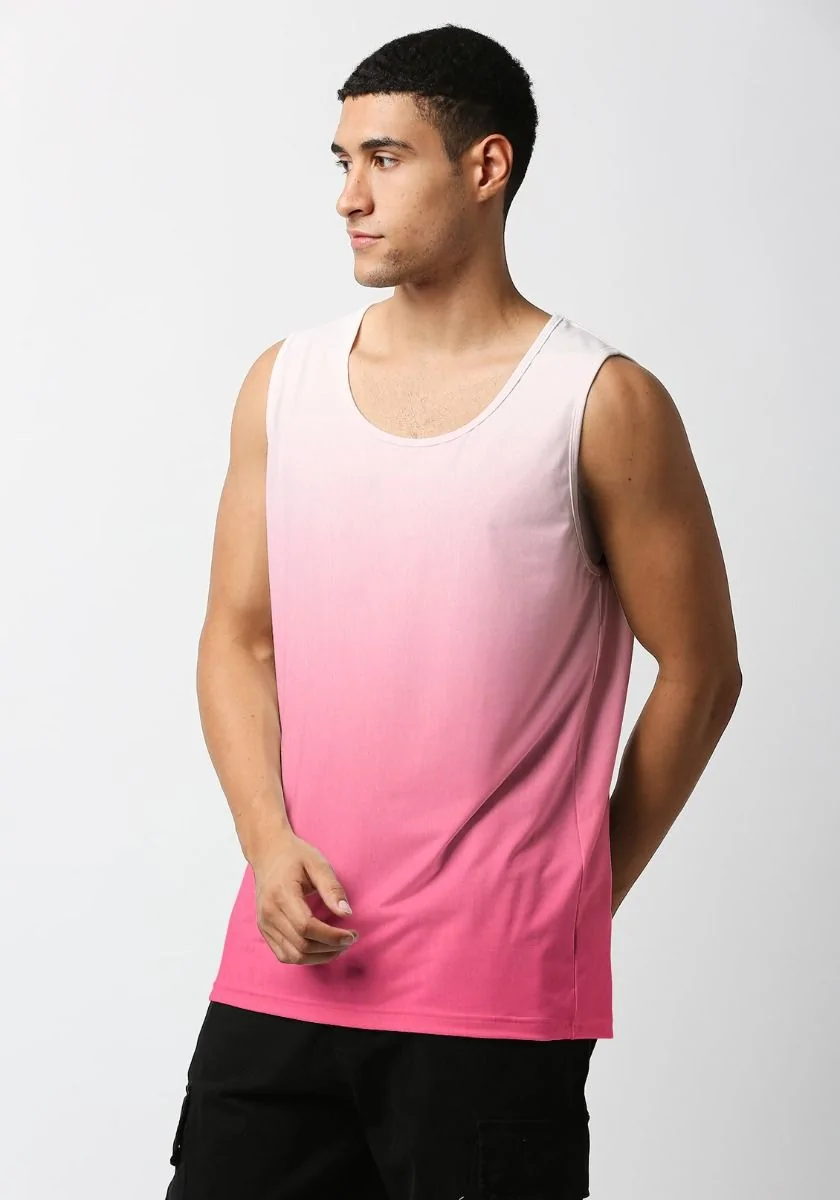 Ombré Prints Topwear For Men