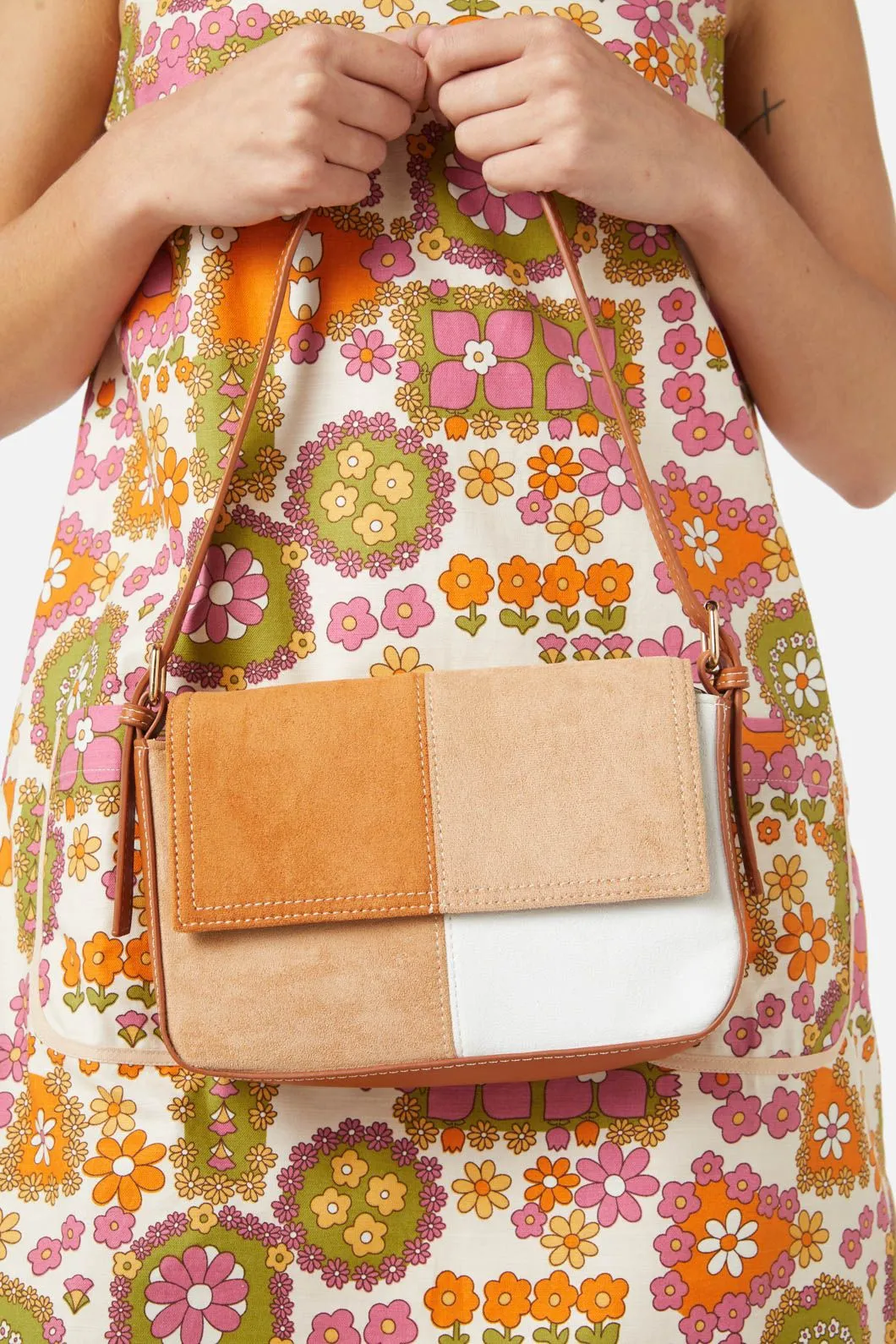 Patchwork Shoulder Bag