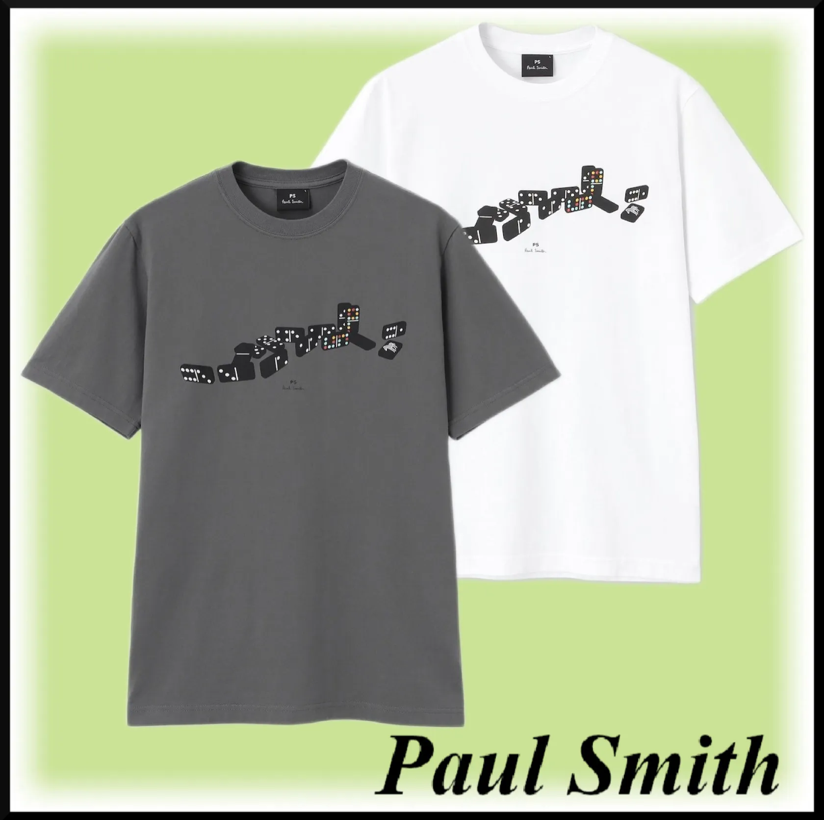 Paul Smith  |Crew Neck Unisex Street Style Plain Cotton Short Sleeves