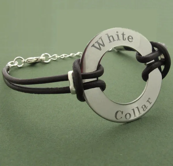 Personalized Washer Bracelet for Men