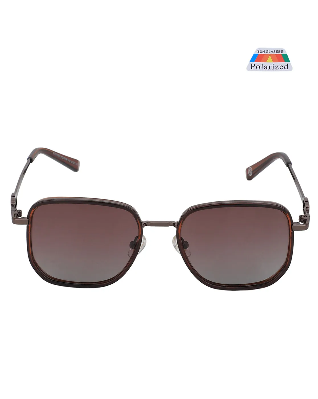 Premium Brown Toned with Polarised Lens Square Sunglass for women