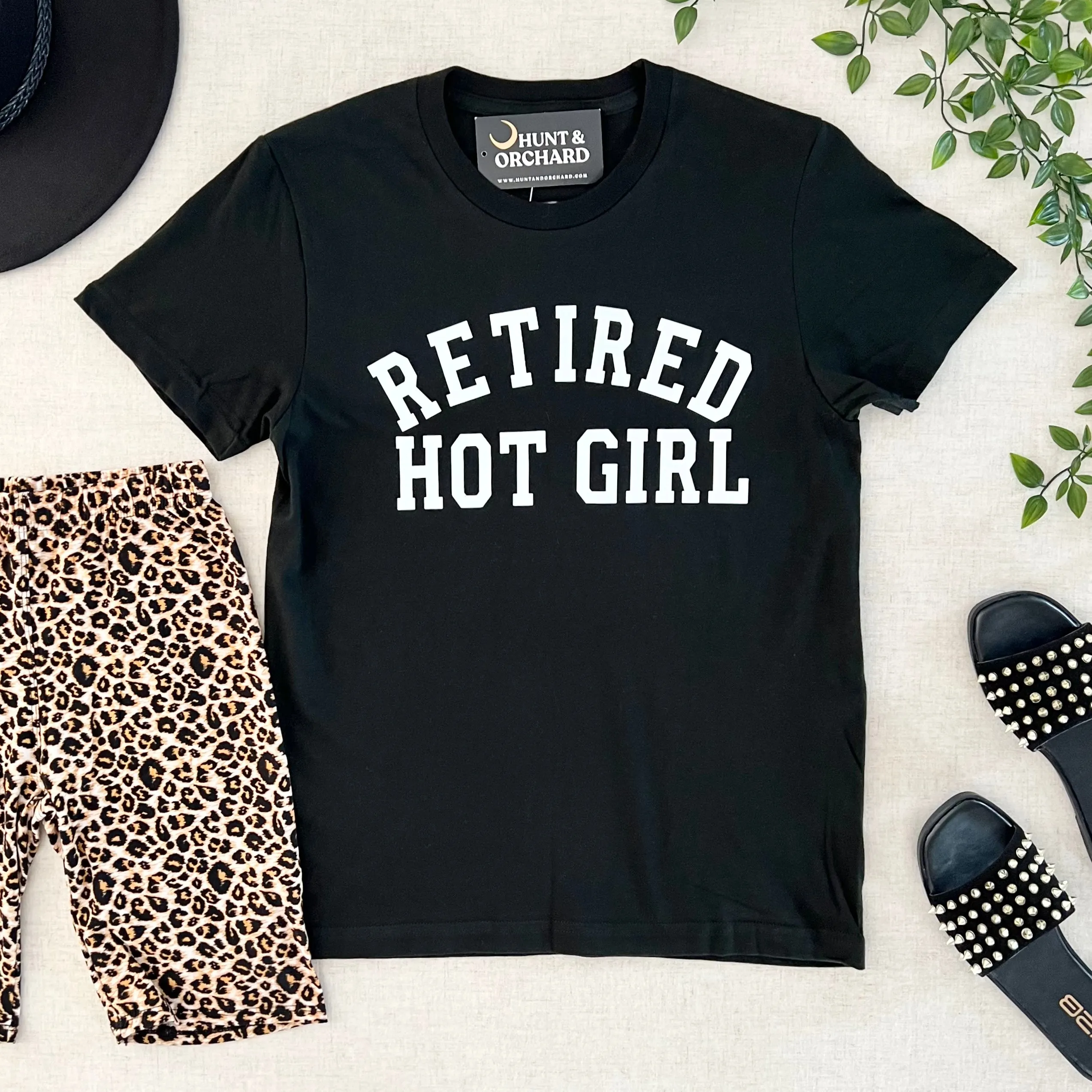 Retired Hot Girl Tee - Black