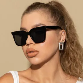 Retro Rectangle Sunglasses for Women